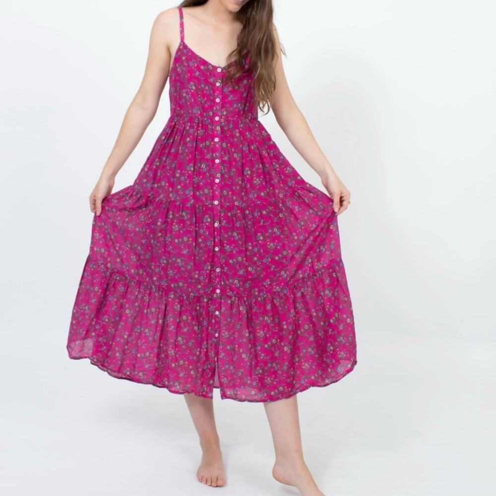 XiRENA Pink Floral Dress